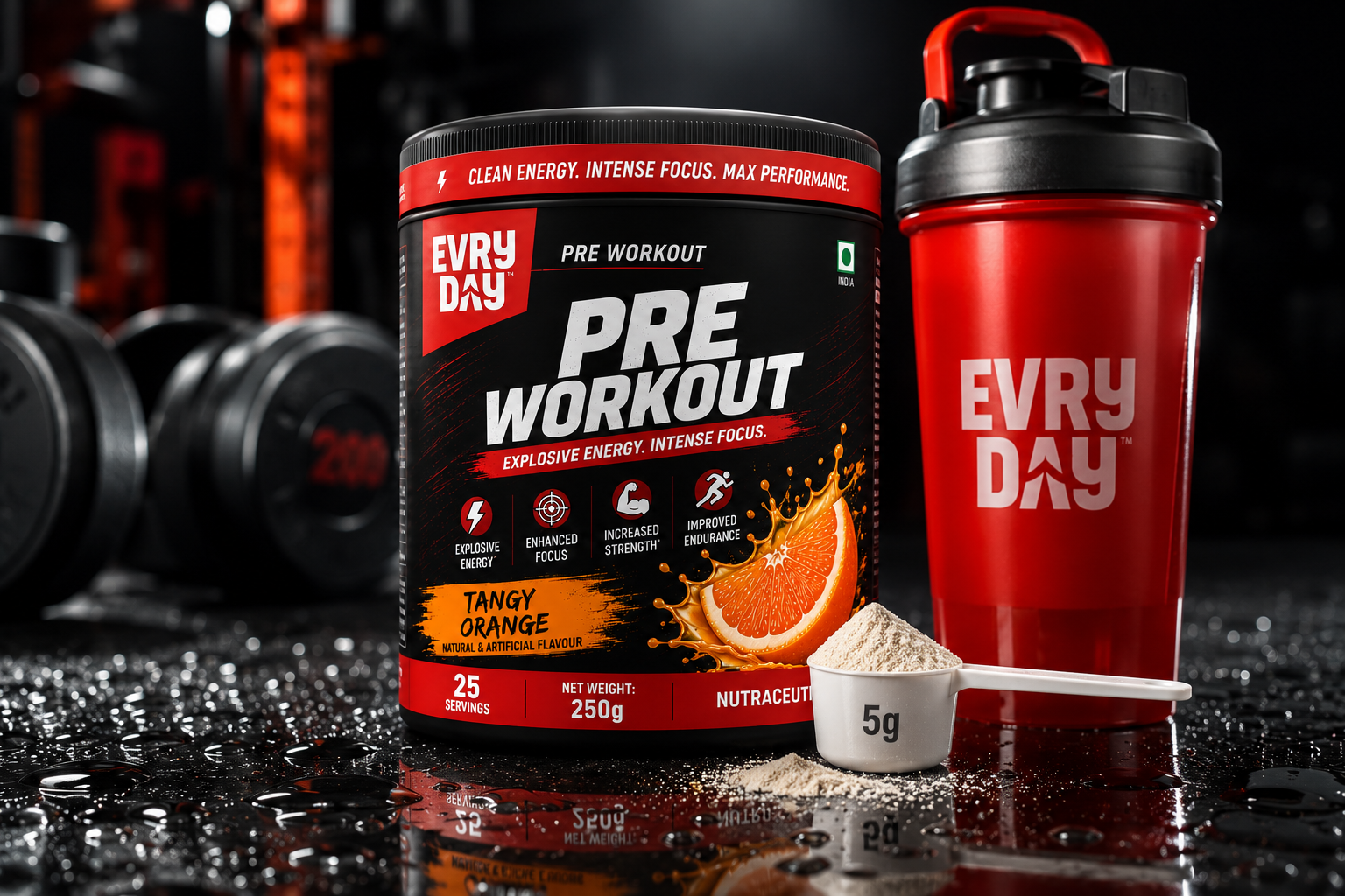 EVRYDAY Pre-Workout - Tangy orange