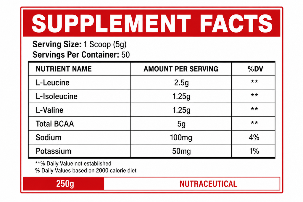 EVRYDAY BCAA - Black Currant