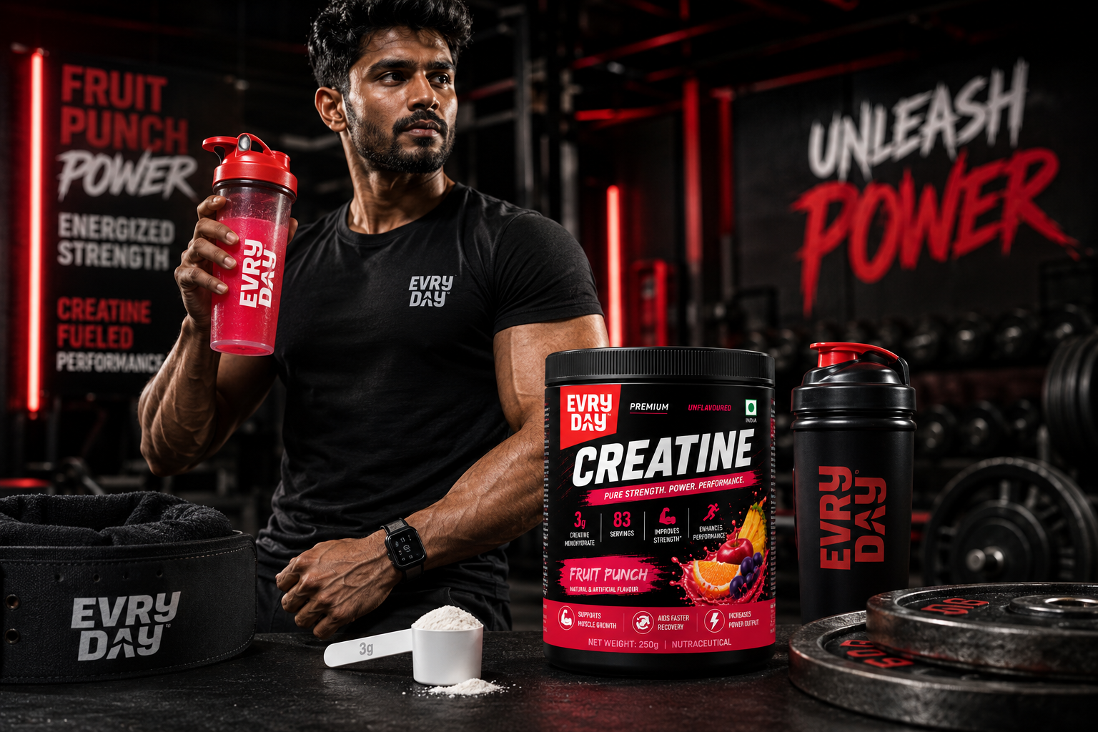 EVRYDAY Creatine - Fruit punch