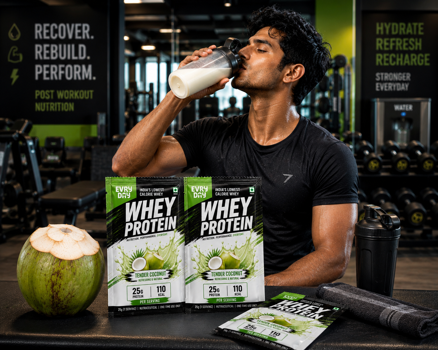 EVRYDAY Whey Protein - Tender Coconut Sachet