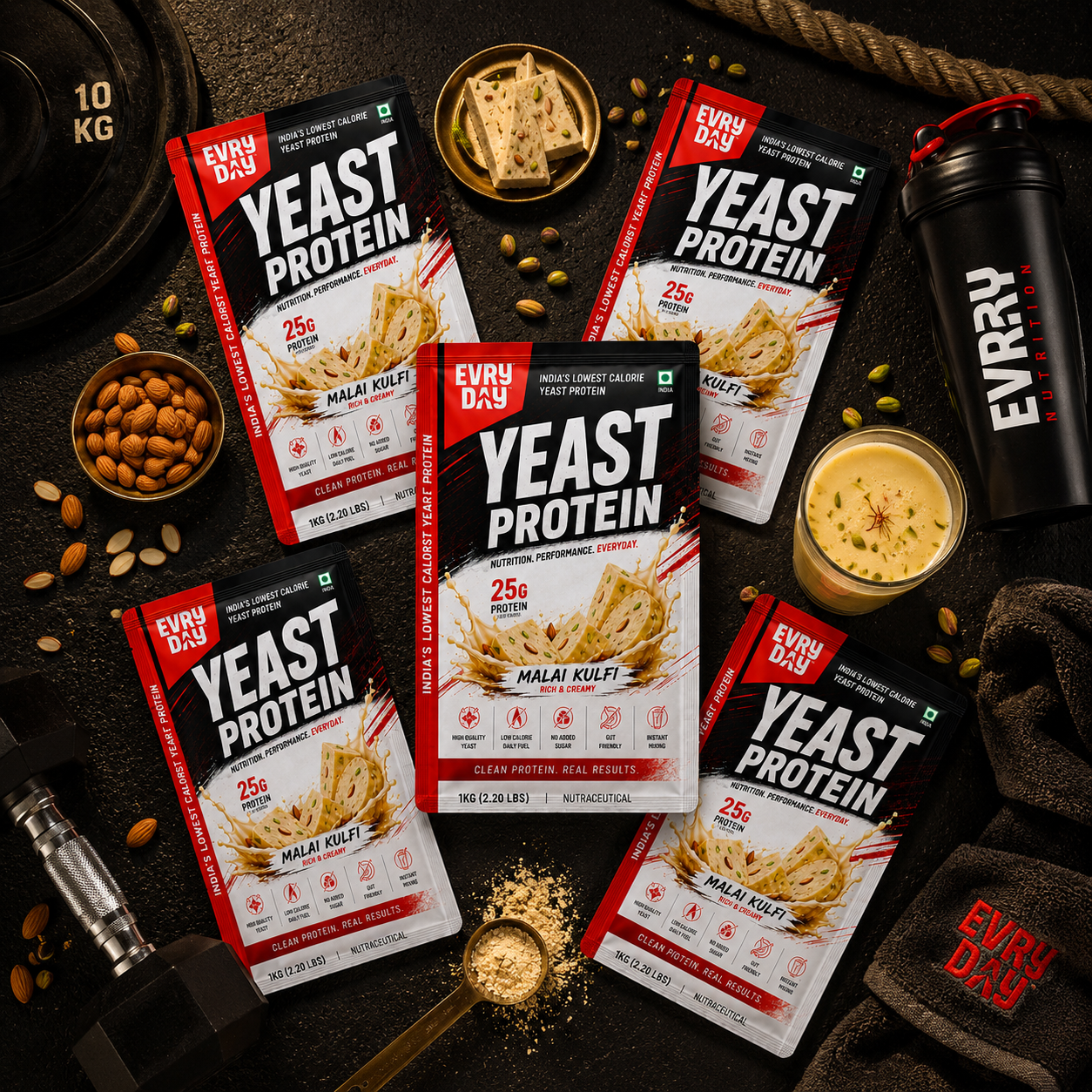 EVRYDAY Yeast Protein - Malai Kulfi