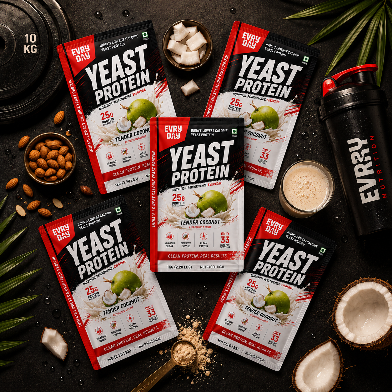 Evryday Yeast Protein - Tender Coconut