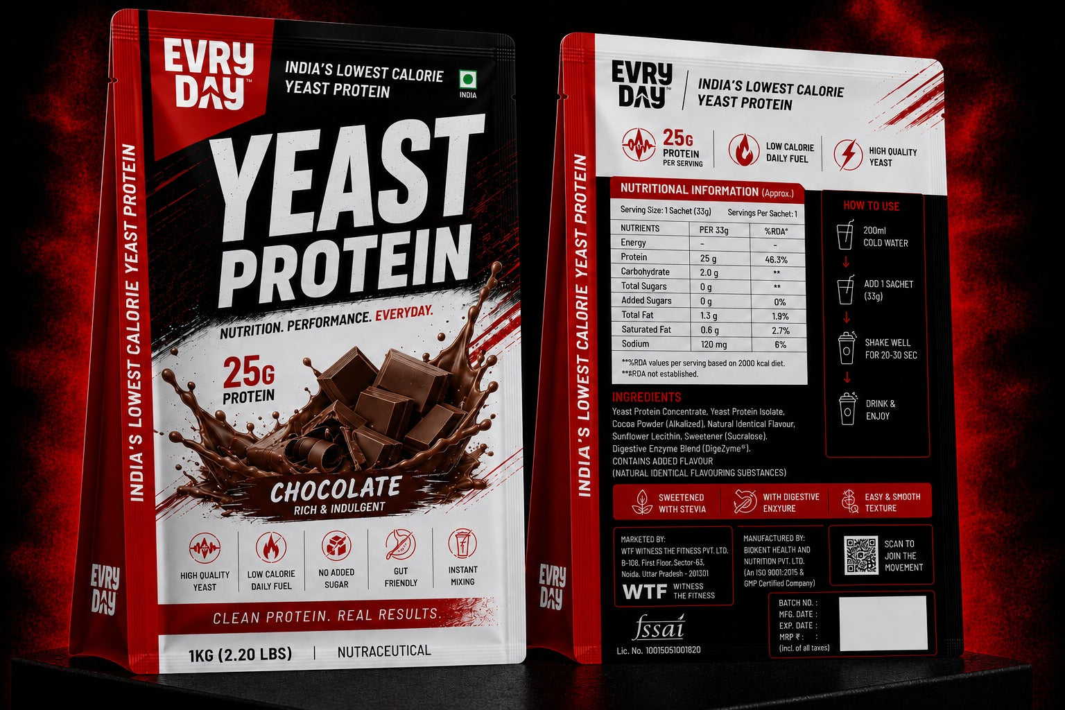 EVRYDAY Yeast Protein - Chocolate